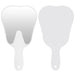 JMU Dental Mirror Tooth Shaped 6 Colors 1pcs/bag