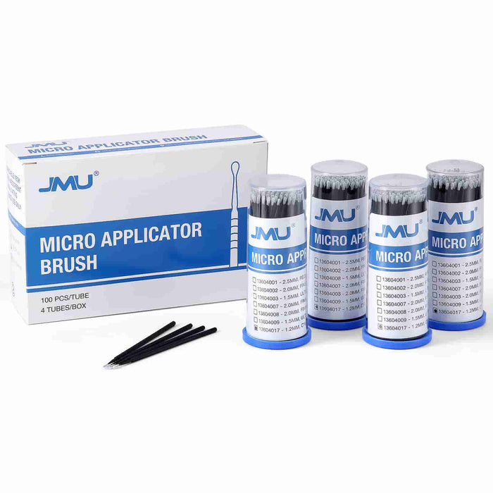 JMU Disposable Micro Applicator Brush Microbrush 400/Box - JMU DENTAL INC
