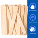 JMU Disposable Wooden Tongue Depressors Non-sterile 6 Inch 100/Box - JMU DENTAL INC