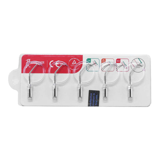 Woodpecker E10 Ultrasonic Scaler Tips 5pcs/Set- jmudental.com