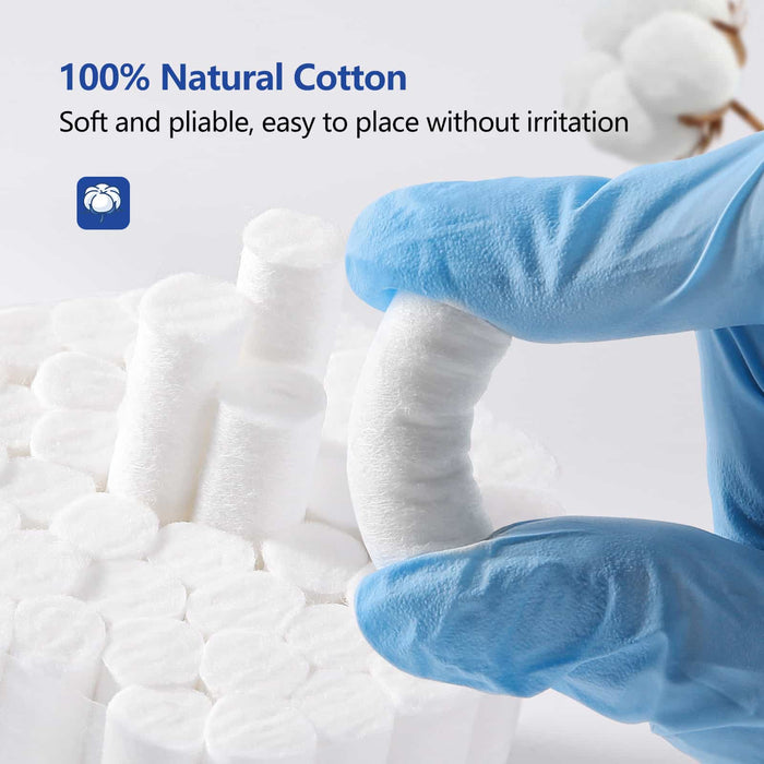 JMU Disposable Dental Cotton Rolls 250Pcs/Box - JMU DENTAL INC