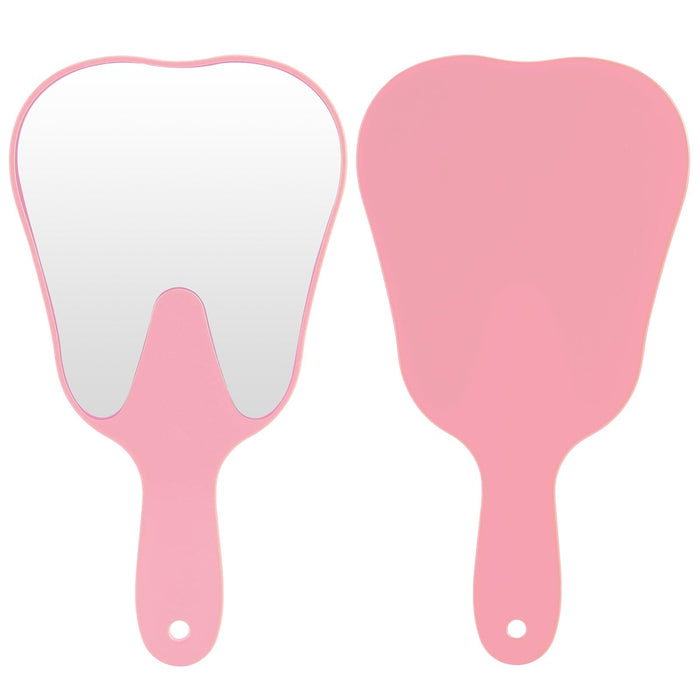 JMU Dental Mirror Tooth Shaped 6 Colors 1pcs/bag
