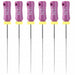 JMU Dental NiTi 21/25/28/31mm K-Files Hand Use 6/Pk - JMU DENTAL INC