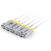 JMU HAND USE FILES, C+FILES, Stainless Steel, 6pcs/Pk - JMU DENTAL INC
