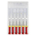 JMU HAND USE FILES, K-FILES, Stainless Steel, 21mm, 6pcs/Pk - JMU Dental