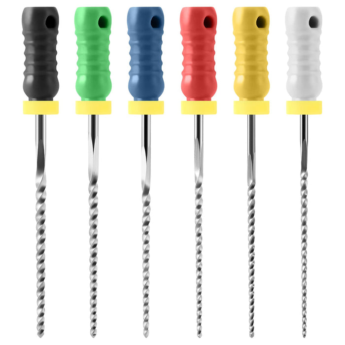 JMU HAND USE FILES K-FILES Stainless Steel 6pcs/Pk - JMU DENTAL INC