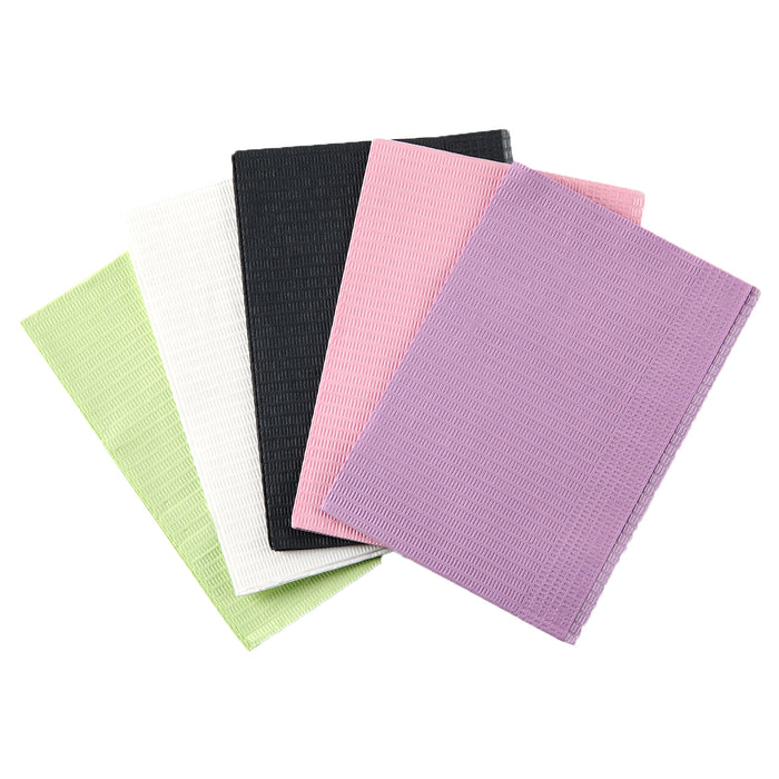 JMU Disposable Dental Bibs 13"x18" 3-Ply 50Pcs/Bag - JMU DENTAL INC