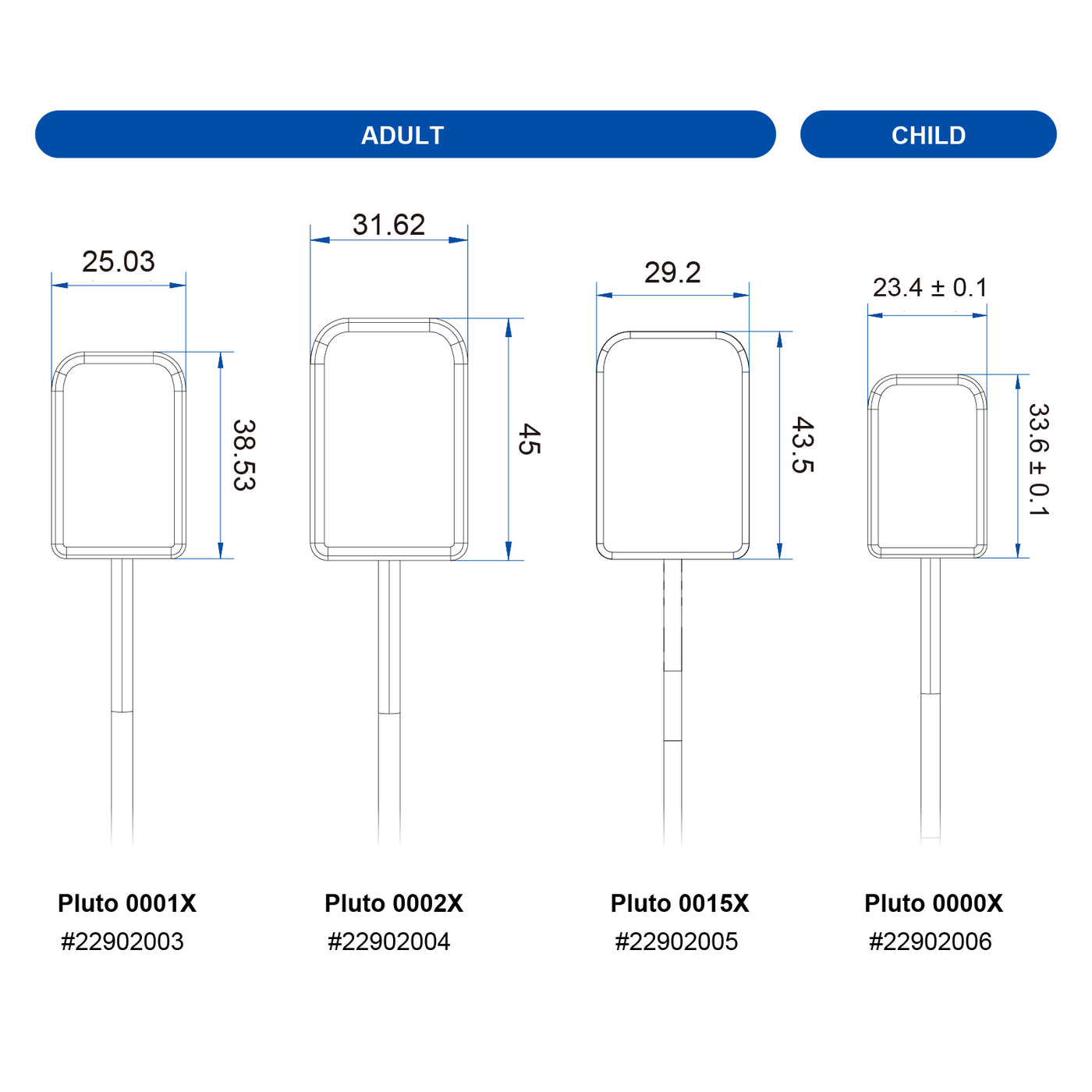 iRay Digital Intra-oral X Ray Sensors Pluto 0015X Pixel Matrix 1200 × ...