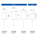 iRay Digital Intra-oral Sensors Black #Pluto 0000X for Children and Pets - JMU DENTAL INC