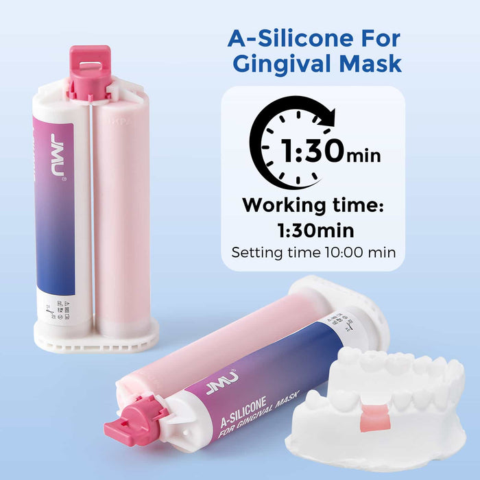 JMU Dental A-Silicone Gingival Mask Material 2/Box