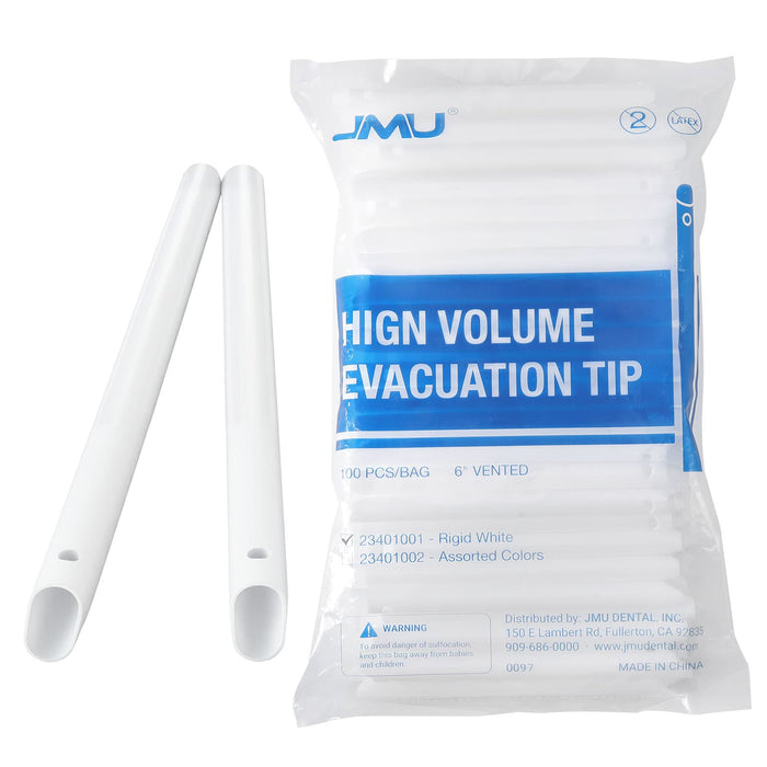 JMU Dental High-Volume Evacuation HVE Tips 100Pcs/Bag - JMU DENTAL INC