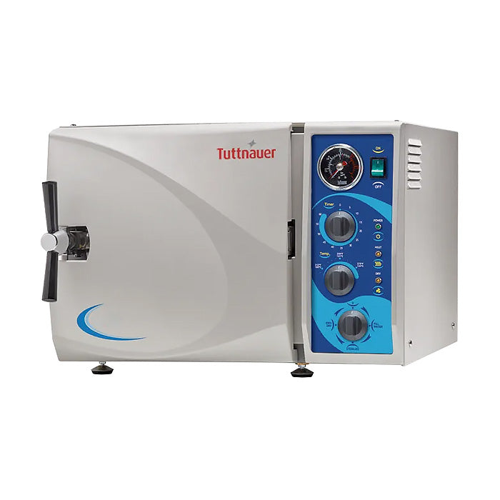 Tuttnauer 120V Manual Tabletop Autoclave 6 Gallon - JMU DENTAL INC