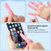 JMU Hygienic Finger Cots Latex Powder Free Medium Pink 200Pcs/Box - JMU DENTAL INC