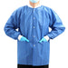 JMU Plus SMS Jacket with 3 Pockets Hip Length Dark Blue 1pc/bag - JMU DENTAL INC