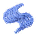 JMU Dental Orthodontic Elastics Separators S Type Blue 700pcs/pk