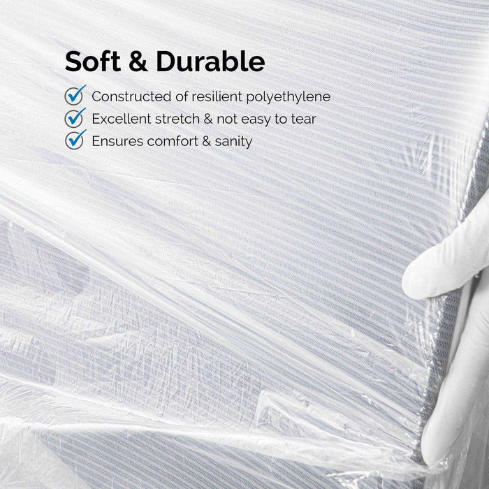 JMU Dental Disposable Plastic Full&Half Chair Covers - JMU DENTAL INC