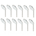 JMU #5 Mouth Mirror Heads Glass Mouth Mirror Stainless Steel 12pcs/pack - JMU DENTAL INC