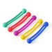 JMU Dental Silicone Instrument Ties Assorted 6/Pk - JMU DENTAL INC