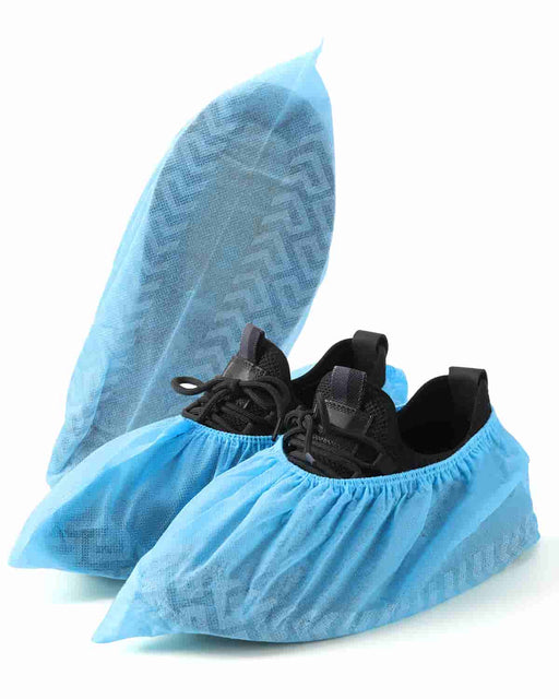 JMU Dental Disposable Shoe Covers Non Slip Elastic Opening 100/Bag - JMU DENTAL INC