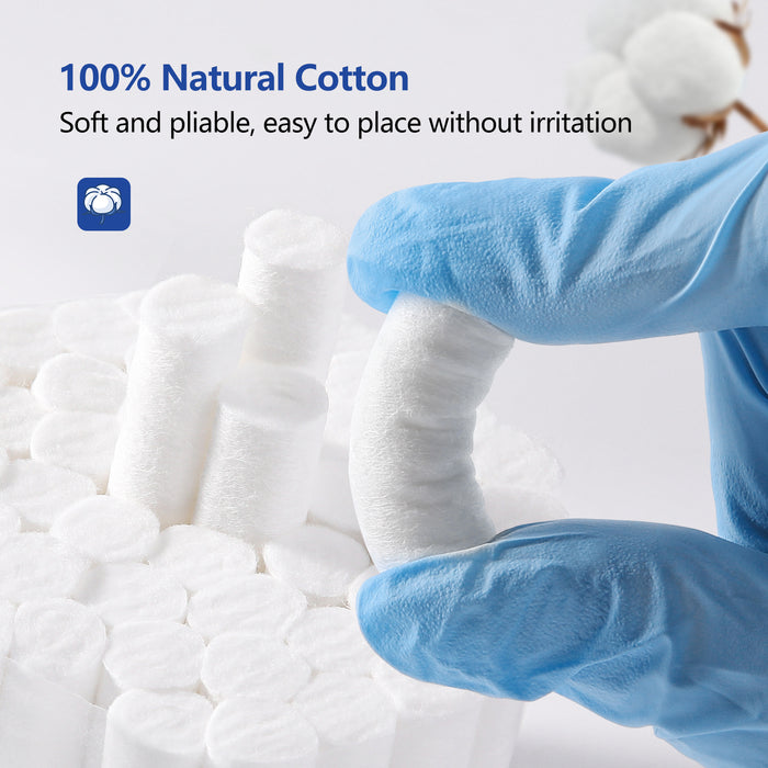JMU Disposable Dental Cotton Rolls 250Pcs/Box - JMU DENTAL INC