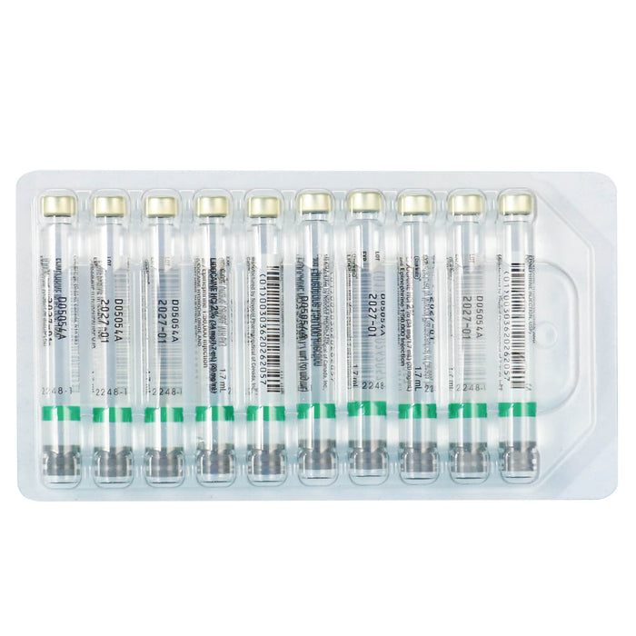 Cook-Waite Lidocaine HCl 2% with Epinephrine 50/PK - JMU DENTAL INC