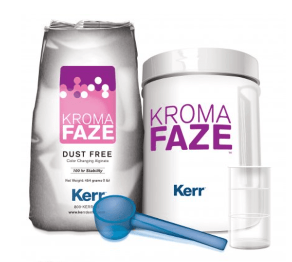 Kerr KromaFaze Alginate Impression Materials Dust Free Color Changing Alginate Pack of 8 - JMU DENTAL INC