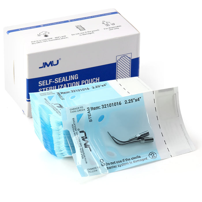 JMU Dental Self-Sealing Sterilization Pouches 200Pcs/Box - JMU DENTAL INC
