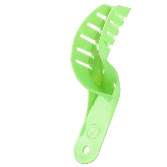 JMU Disposable Dental Impression Trays Green Perforated 12Pcs/Bag - JMU Dental