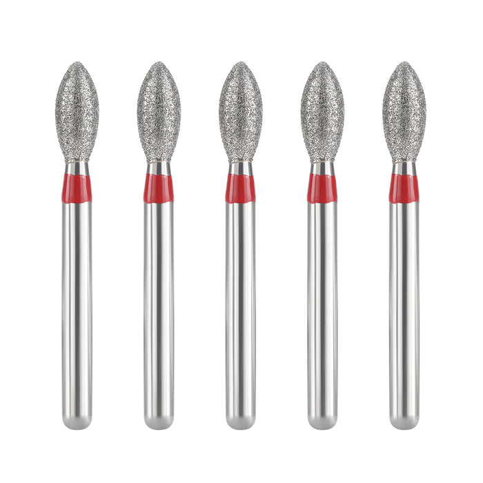 JMU Diamond Burs FG Fine Grit Football 5/Pk