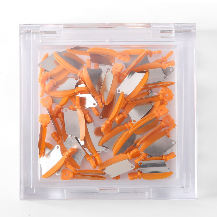 JMU Dental Teeth Interproximal Plastic Wedge Guards Knife Matrix S/M/L 50Pcs/Box - JMU DENTAL INC