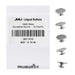 JMU Bondable Lingual Buttons for Braces 10/PK - JMU DENTAL INC