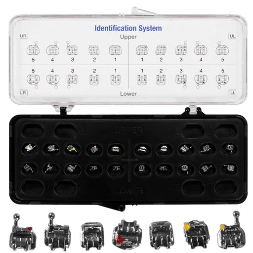 JMU Self-Ligating Brackets Hook on 3,4,5 - Y Series (5G) 20pcs/set - JMU DENTAL INC