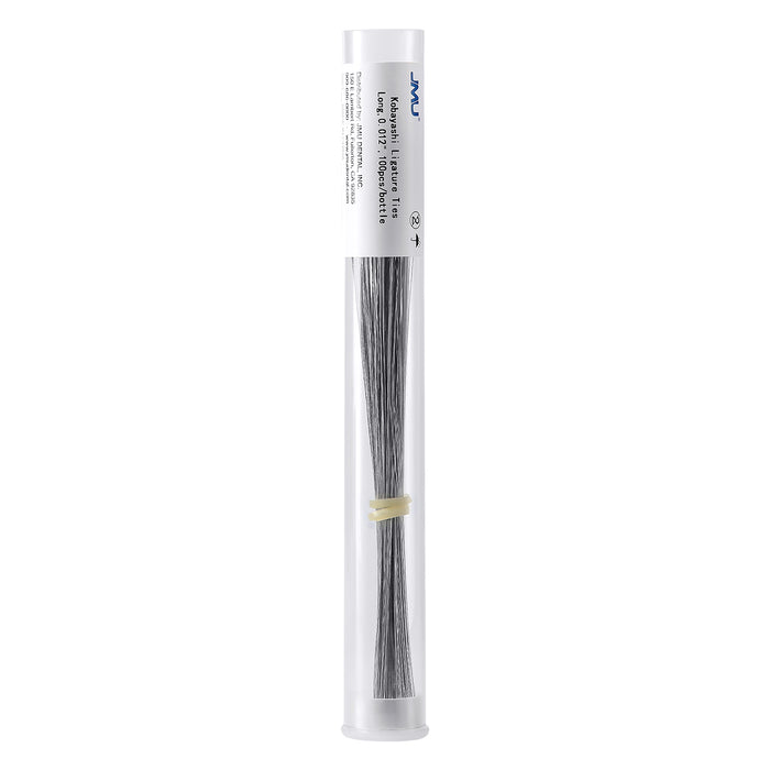JMU Dental Kobayashi Ligature Wire Long 100/pk - JMU DENTAL INC