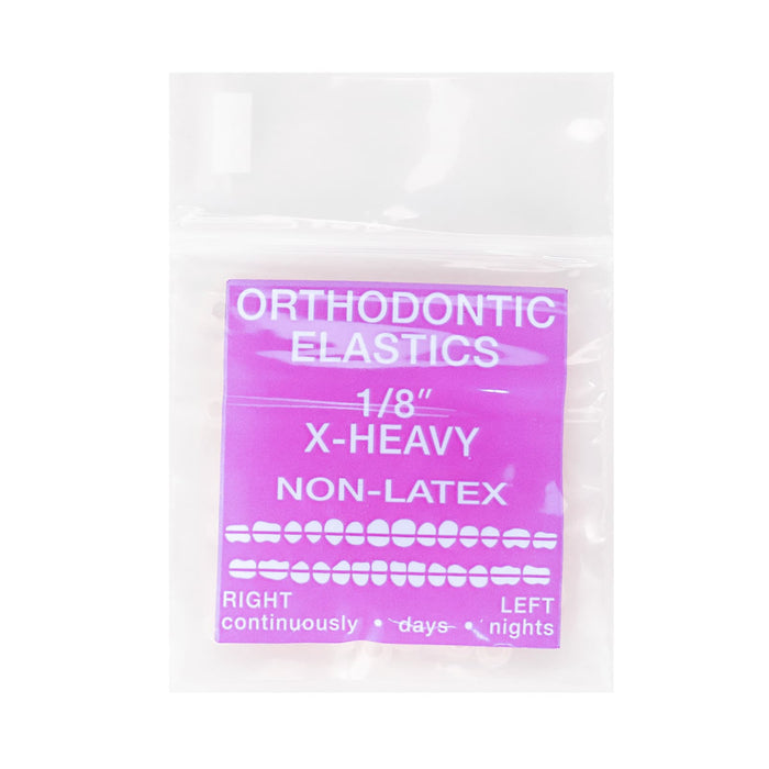 JMU Dental Orthodontic Intra Oral Elastic Latex Free 100/Bag