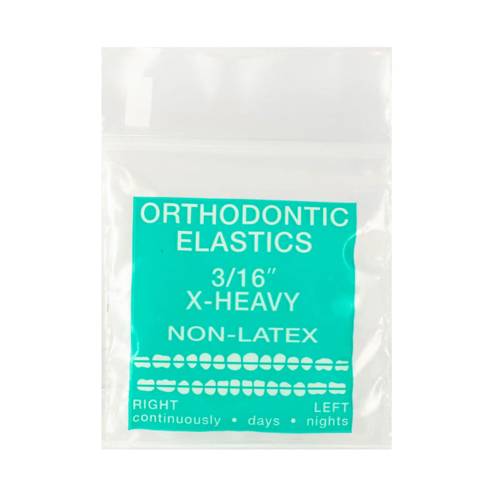 JMU Dental Orthodontic Intra Oral Elastic Latex Free 100/Bag