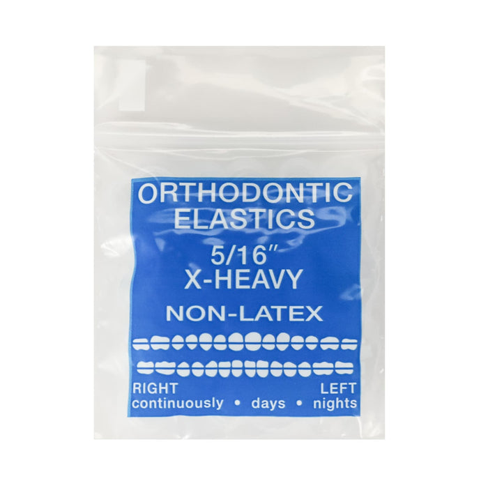 JMU Dental Orthodontic Intra Oral Elastic Latex Free 100/Bag