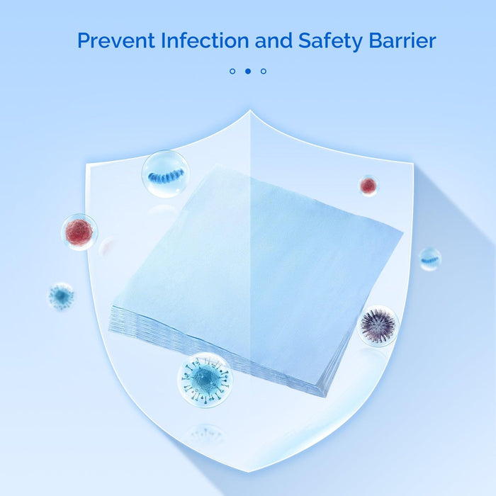 JMU 24"x24" CSR Wraps Autoclave Sterilization Wrap Sheets Crepe Paper 500pcs/casejmudental.com