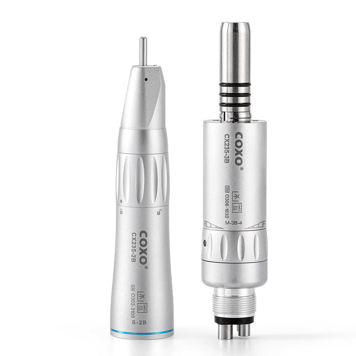 COXO CX235-2B Low-speed Electric Handpiece, 1:1 Inner Channel, Straight Handpiece, Max.40,000rpm. #S-2B - JMU Dental