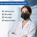 JMU Dental Disposable Medical Face Masks 3-Ply ASTM Level 1 Multicolor for Adults 50Pcs/Box - JMU DENTAL INC