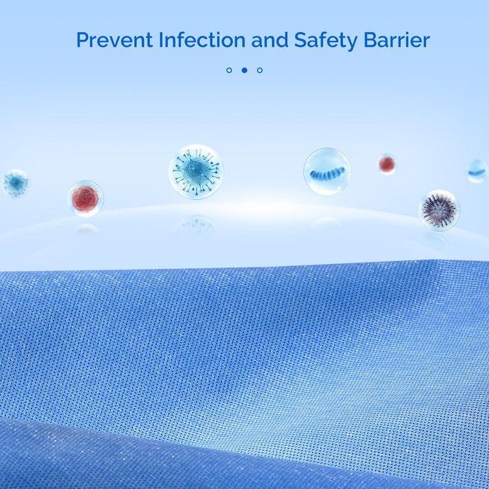 JMU 30"x30" Autoclave CSR Sterilization Wrap Sheets SMMS Non-woven 50pcs/bag - jmudental.com