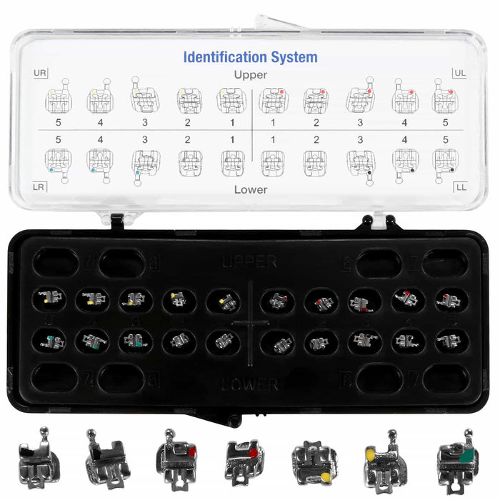 JMU Dental Self-Ligating Brackets， Hook on 3,4,5 - X Series (3G),20pcs/set