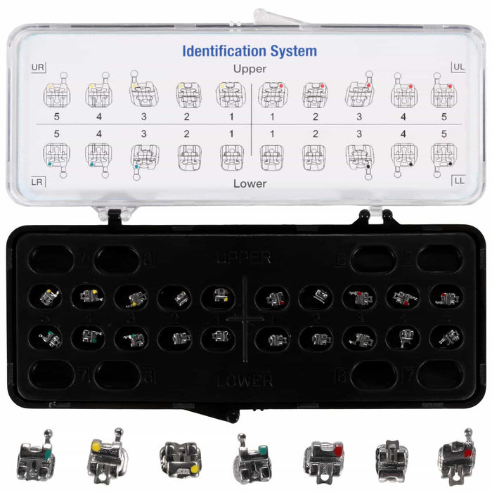 JMU Dental Self-Ligating Brackets， Hook on 3,4,5 - X Series (3G),20pcs/set