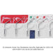 Woodpecker E3 Ultrasonic Scaler Tips 5pcs/Set- jmudental.com