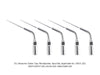 Woodpecker E5 Ultrasonic Scaler Tips 5pcs/Set- jmudental.com