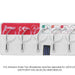 Woodpecker E10 Ultrasonic Scaler Tips 5pcs/Set- jmudental.com