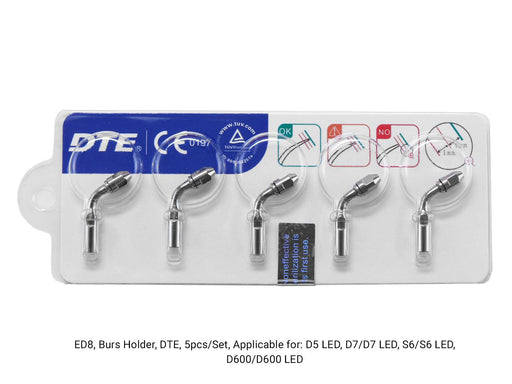 Woodpecker ED8 Burs Holder DTE 5pcs/Set - jmudental.com
