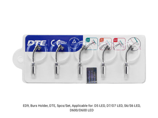 Woodpecker ED9 Burs Holder DTE 5pcs/Set - jmudental.com