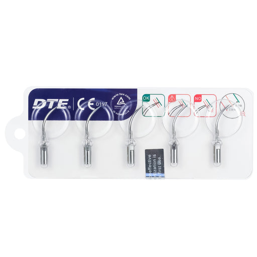 Woodpecker GD6 Ultrasonic Scaler DTE Tips 5pcs/Set - JMU DENTAL INC