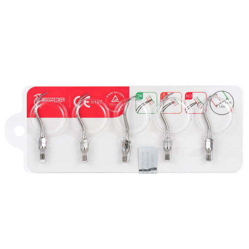 Woodpecker GK1 Scaler Tips 5pcs/Set - JMU DENTAL INC