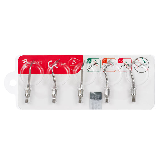Woodpecker GK3 Scaler Tips 5pcs/Set - JMU DENTAL INC
